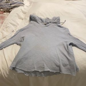 Baby blue light weight sweater